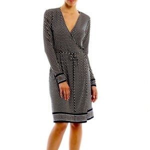 Michael Kors Polka Dot Wrap Dress